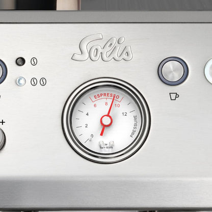 Solis Crema Bar – Espressomachine met geïntegreerd maalwerk
