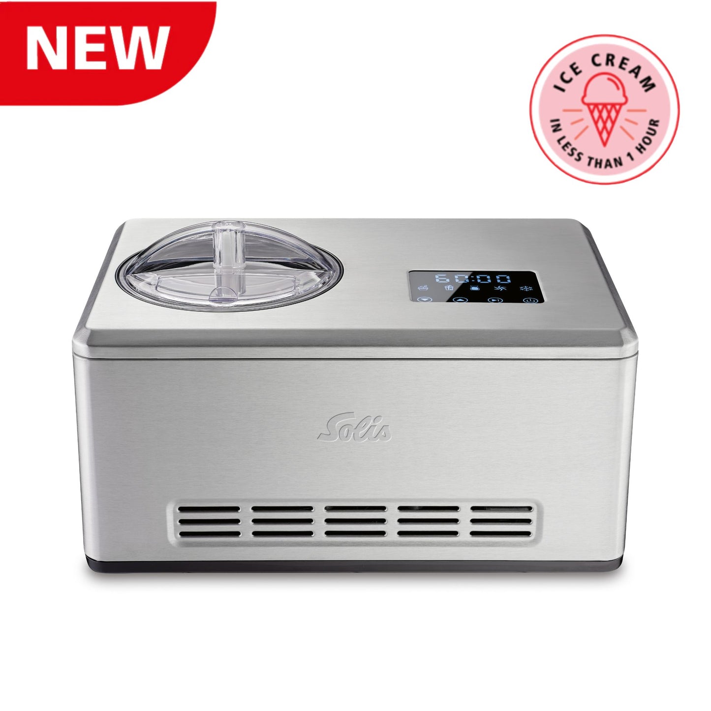 Solis Gelateria Pro Touch 3 in 1 Ijsmachine