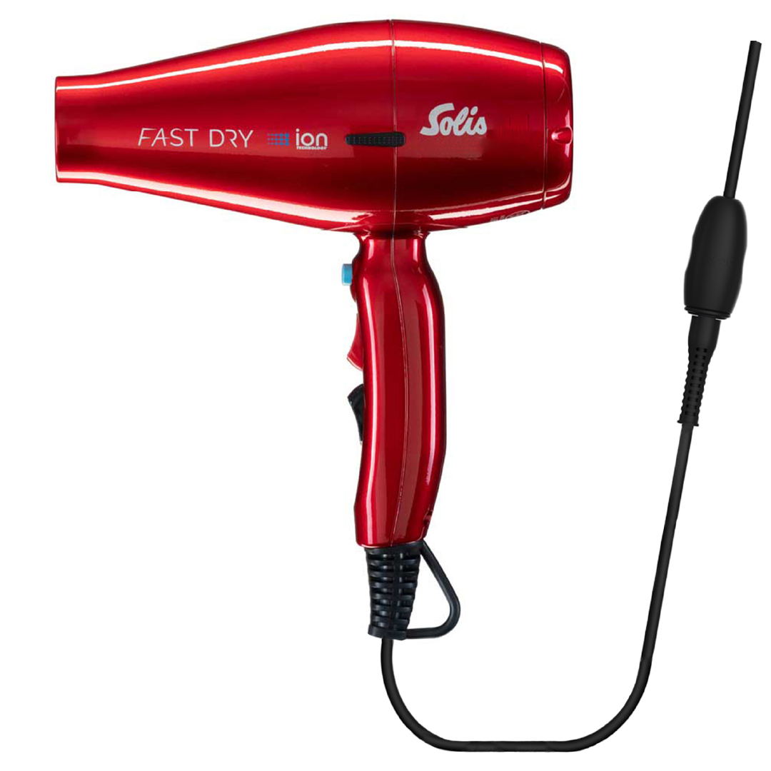 Solis Fast Dry 360° Ionic Rouge