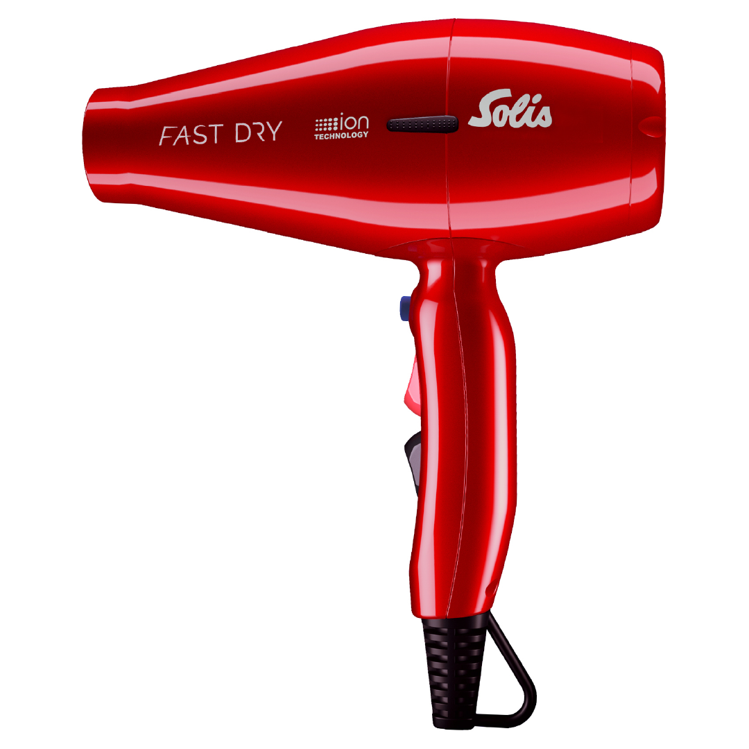 Solis Fast Dry Haardroger Rood