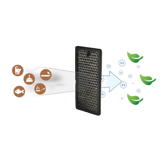 Solis Airwasher Qubic - Filtre à charbon actif