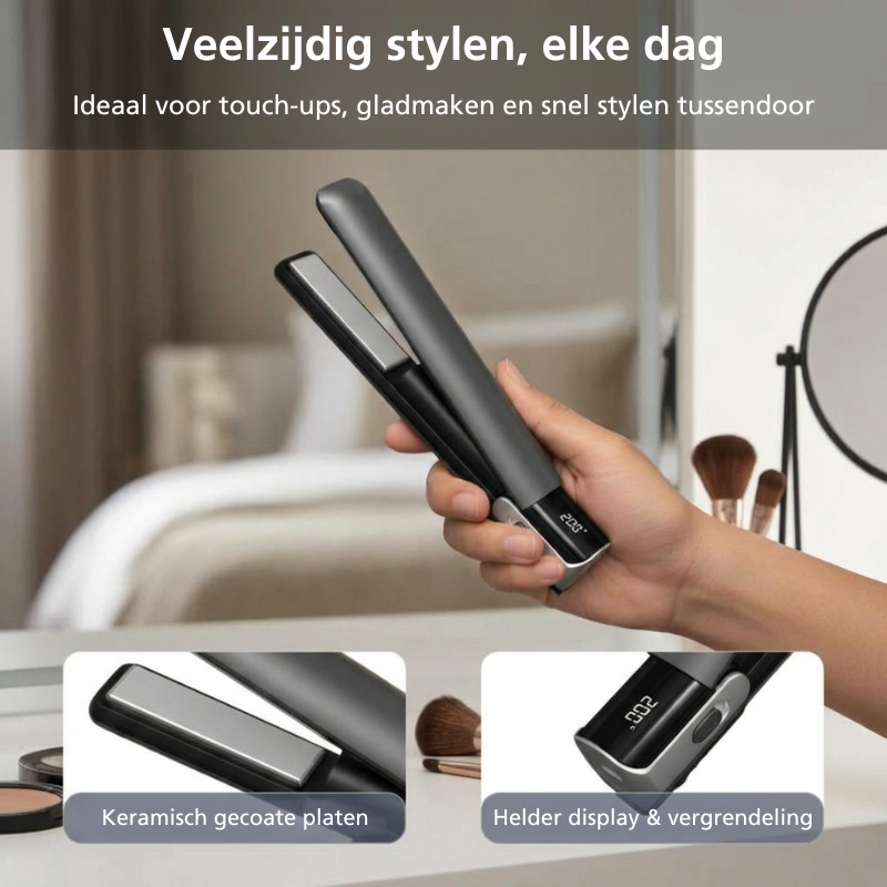 Solis StyleVolution Go – Draadloze hairstyler