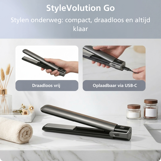 Solis StyleVolution Go – Lisseur sans fil