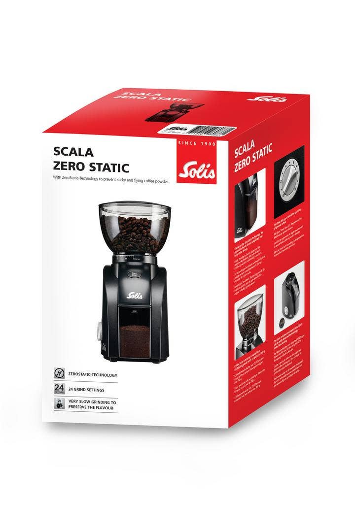 Solis Scala Zero Static - Type 1662 - Bonenmaler - Zwart – Solis