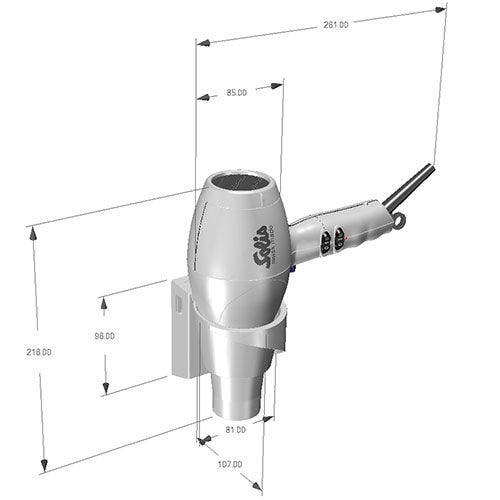 Solis Swiss Perfection Wall Mounted Blanc