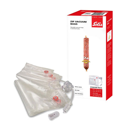 Sacs sous vide zip Solis - Kit de démarrage